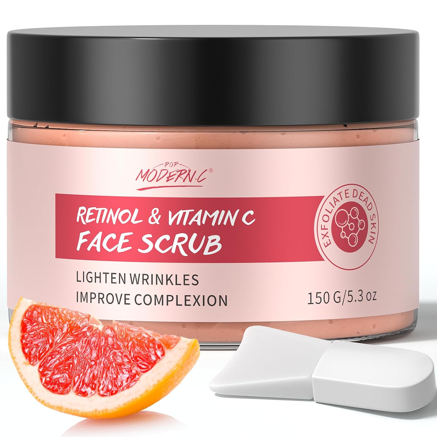 Gesichtspeeling mit Vitamin C & Retinol (Mikrodermabrasions-Peeling)