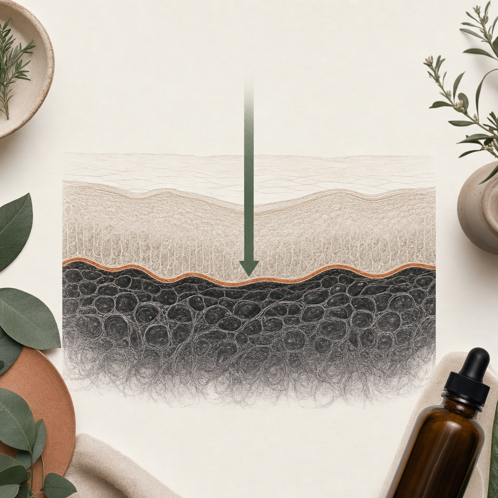 Narben Wirktiefe Mikrodermabrasion — epidermale vs. dermale Narben Behandlungsgrenze