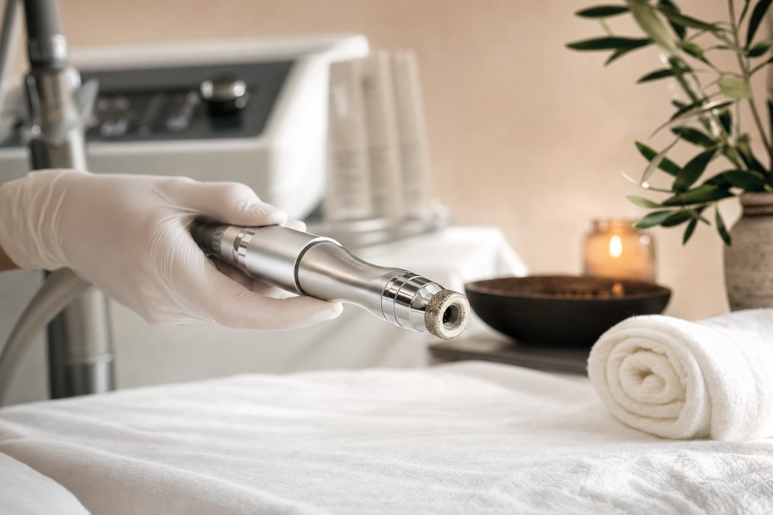 Microdermabrasion im Kosmetikstudio: Ablauf, Kosten und was man erwartet